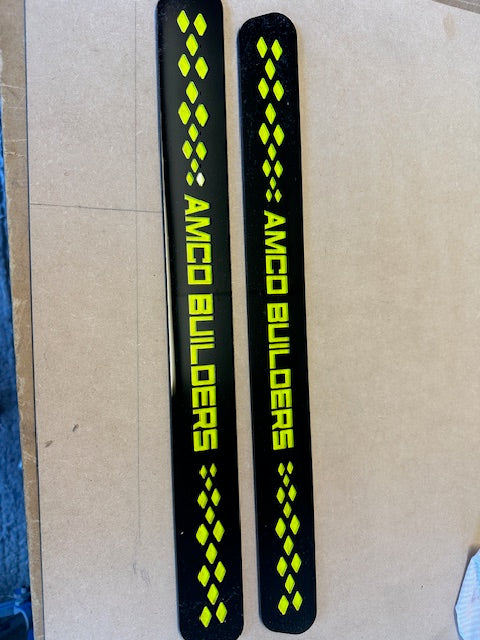 Custom Details ID Buzz Cargo vent badge set of 6