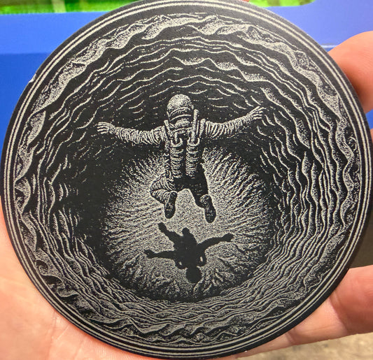 3D Spaceman Coaster 10cm Slate (Copy)