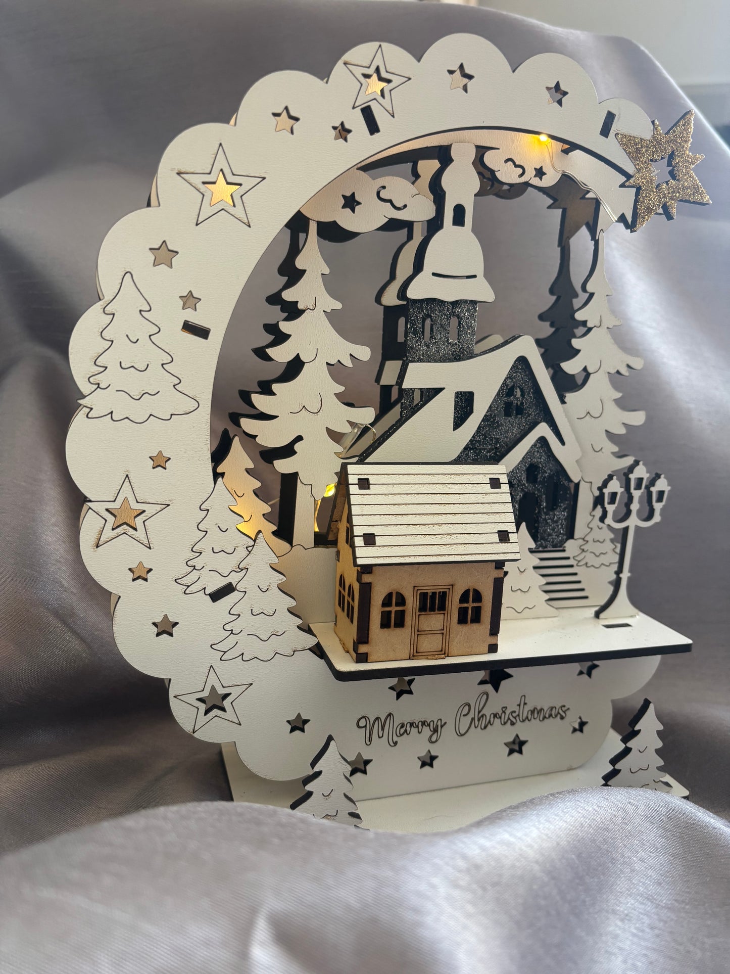 Festive Christmas Scene