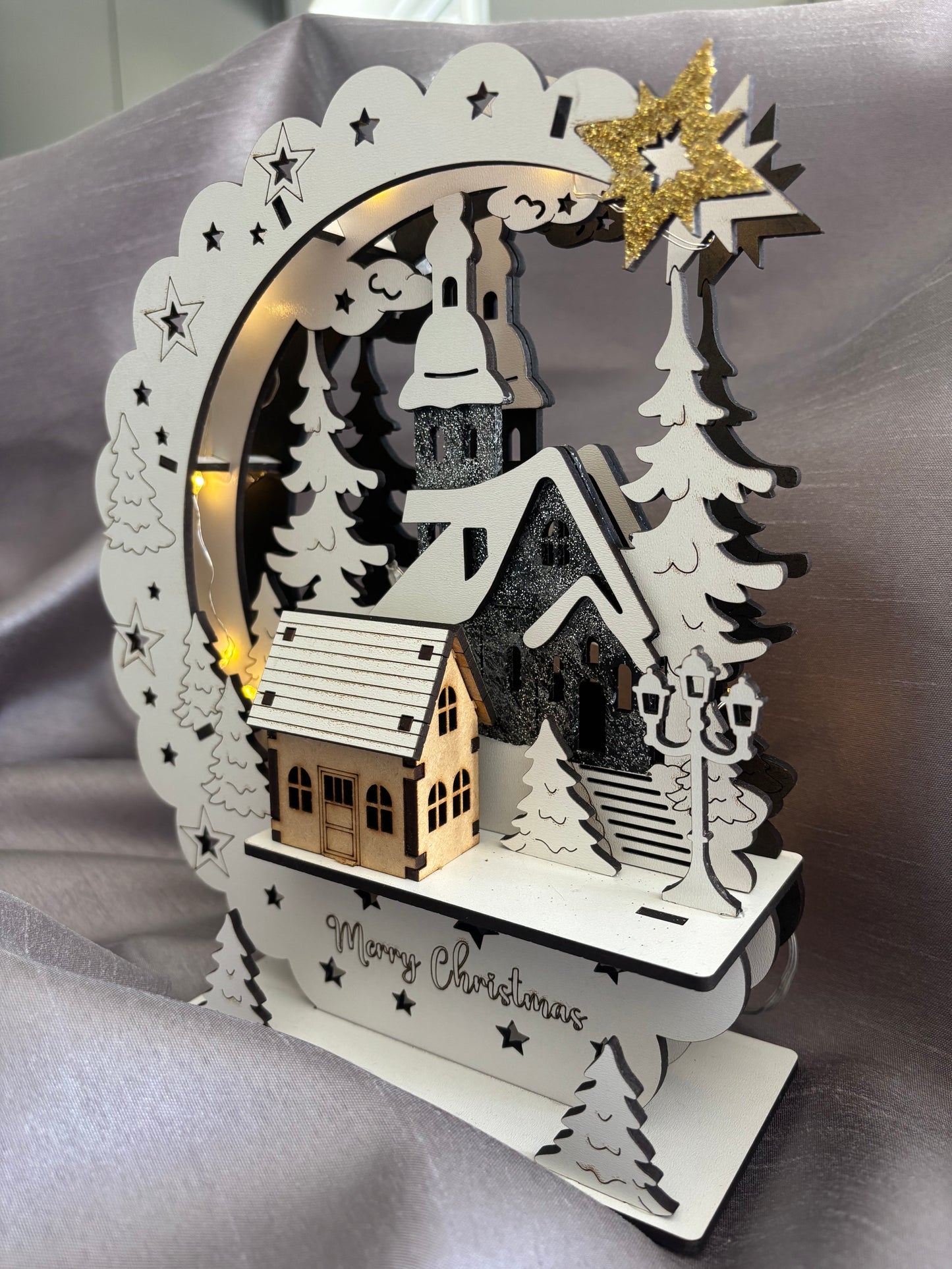 Festive Christmas Scene