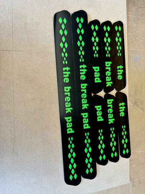 Custom Details ID Buzz Cargo vent badge set of 6