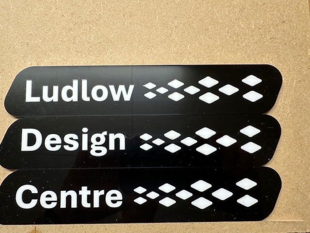 Custom Details ID Buzz Cargo vent badge set of 6